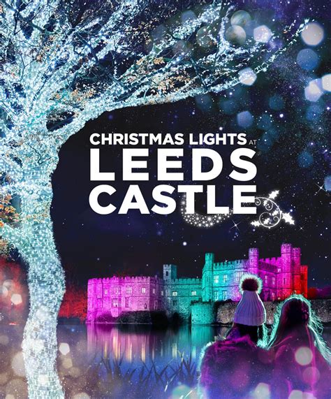 leeds castle christmas lights